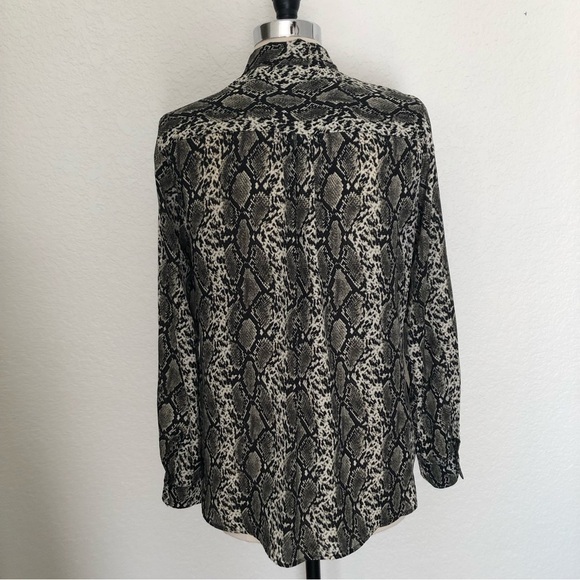 Reptile Print Pleione Pullover Blouse from Nordstrom - Picture 4 of 7